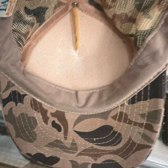 Foster Grant Tan and Brown Camouflage SnapBack Cap - Picture 5 of 5